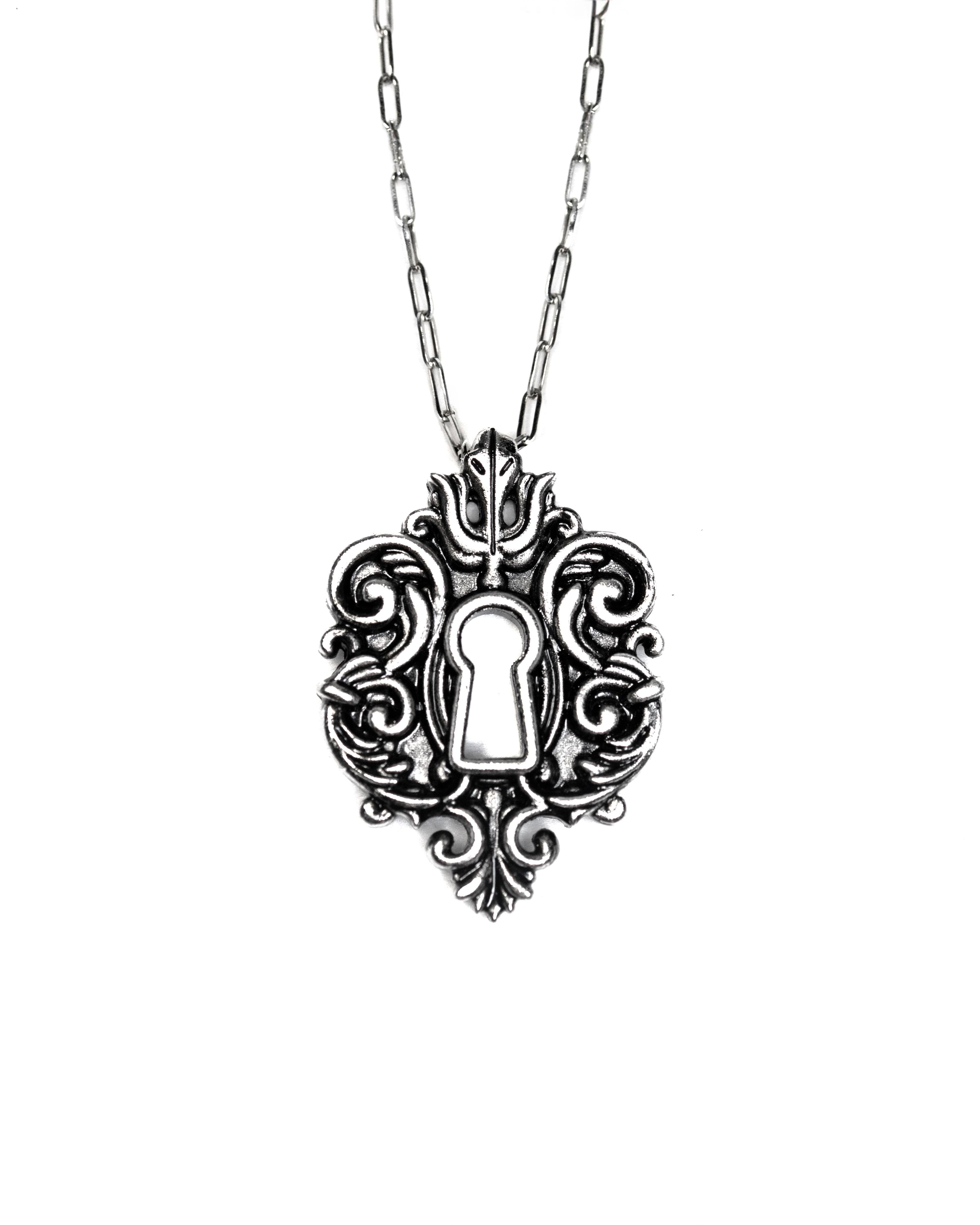 The Lock Plate Necklace