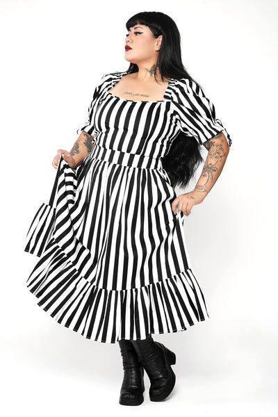 The Edith Skirt - Striped