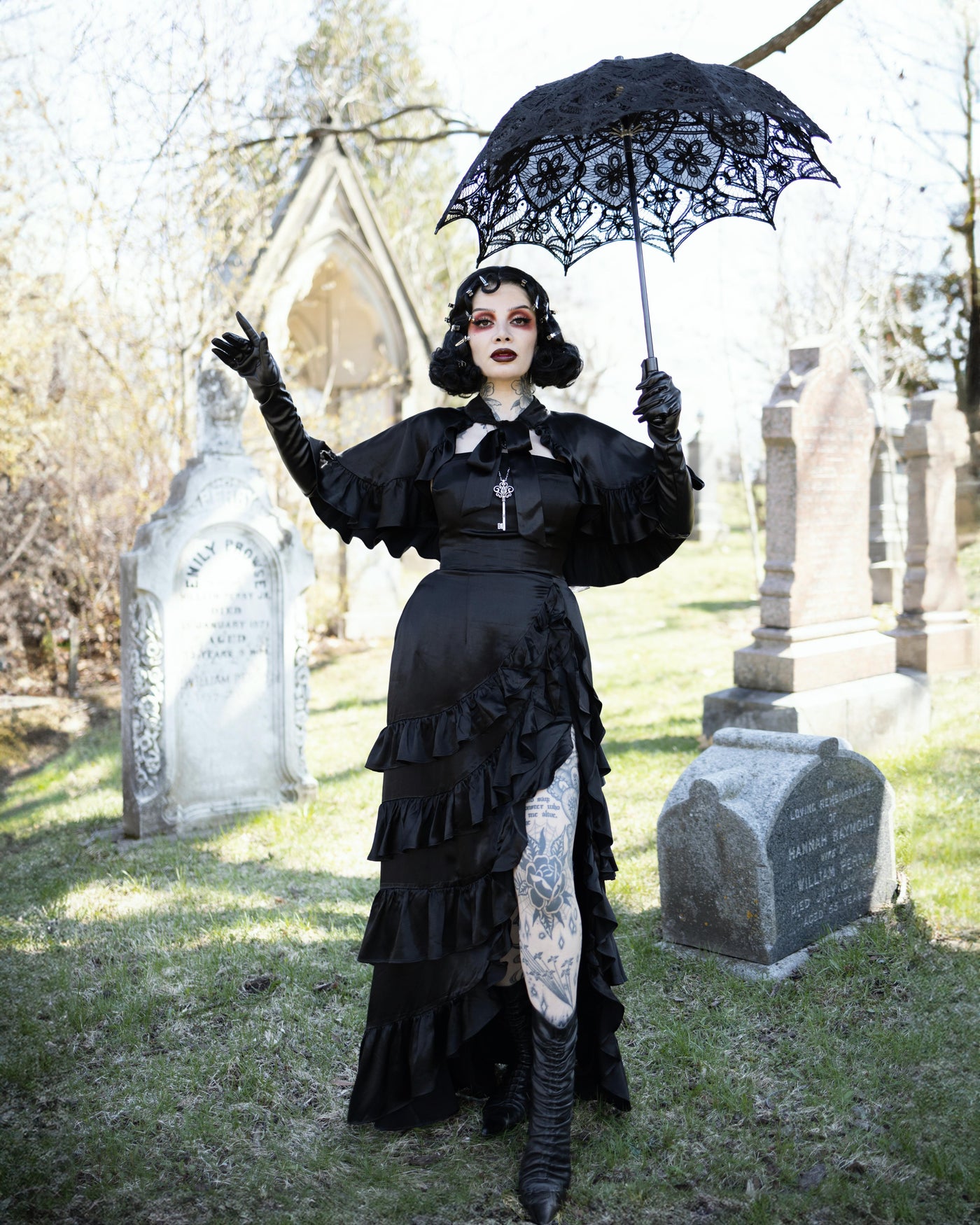 gothic dress with corset Gothic Dark Fae Fairy Fantasy Convertible Gown Corset Set 1X 46-48bust