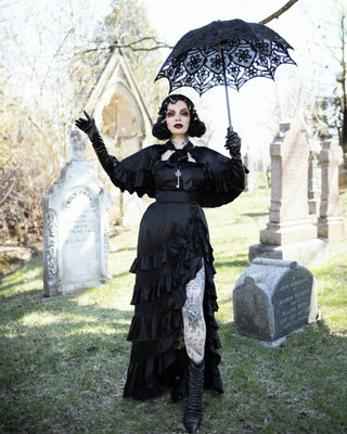 The Katarina Corset Dress & Capelet
