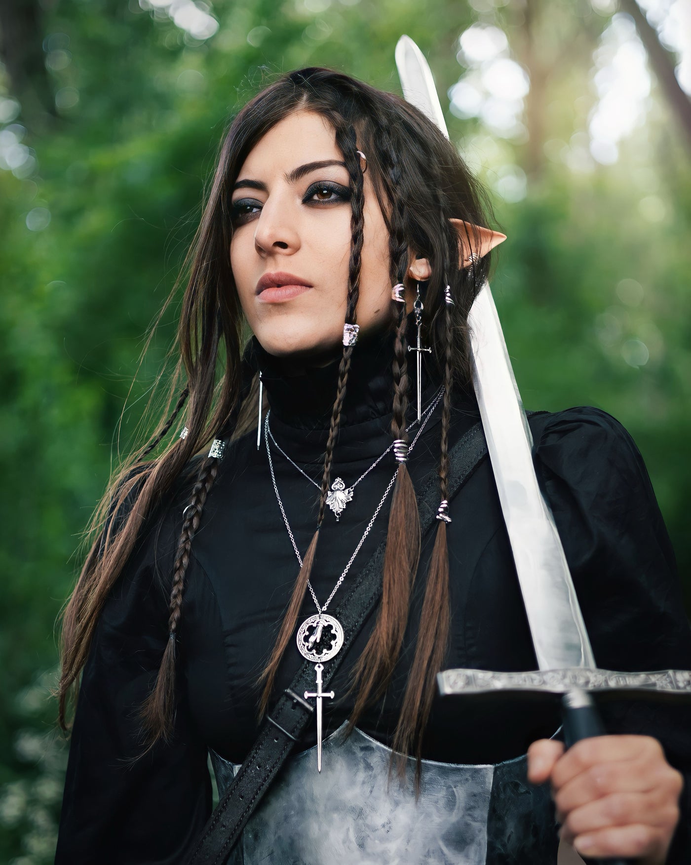 Mistress of Blades - Sword necklace