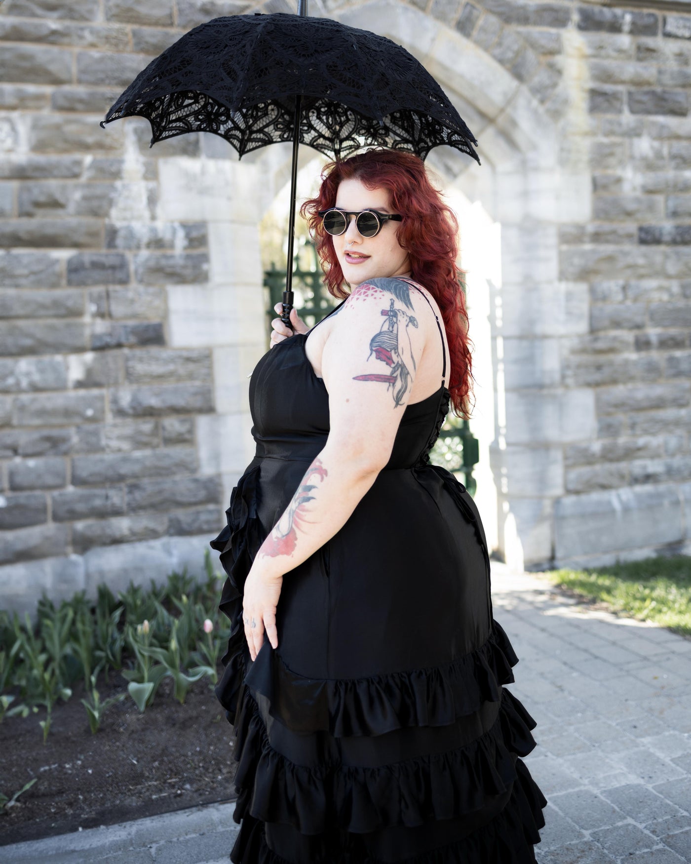 The Katarina Corset Dress & Capelet | Shop Now – Blackwood Castle