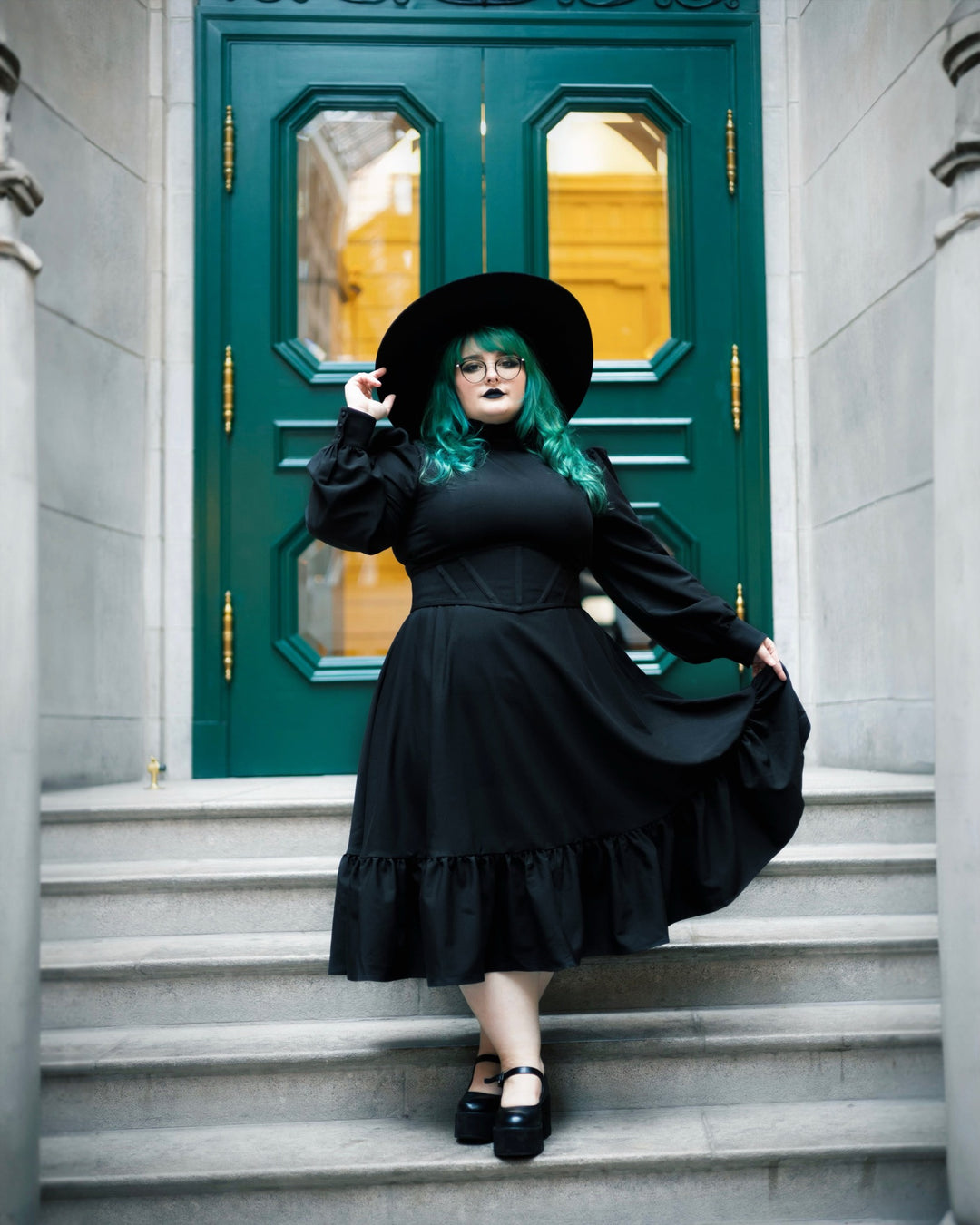 The Victoria Dress in Black | Shop Now – Blackwood Castle