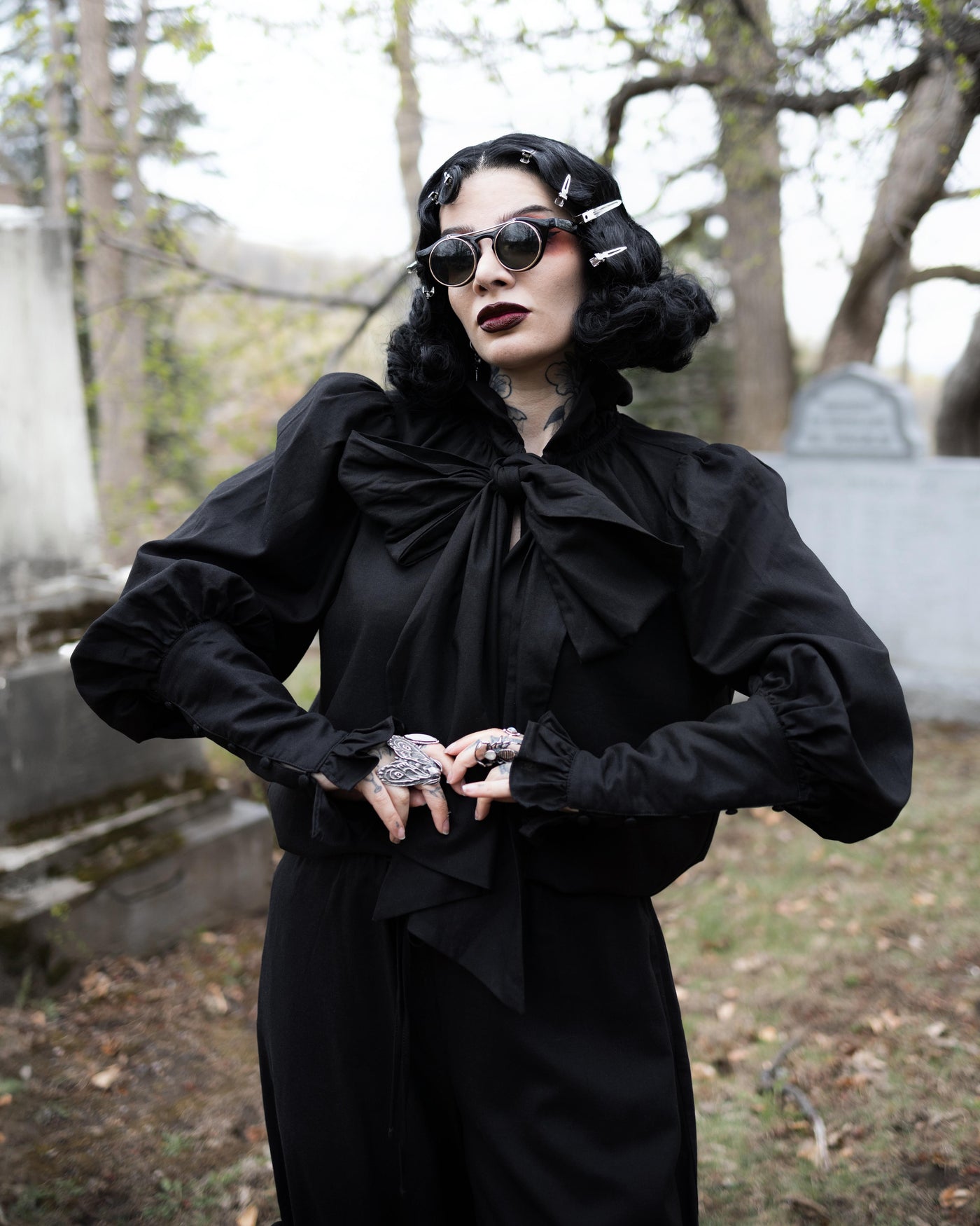 The Dorian Blouse | Shop Now at Blackwood Castle