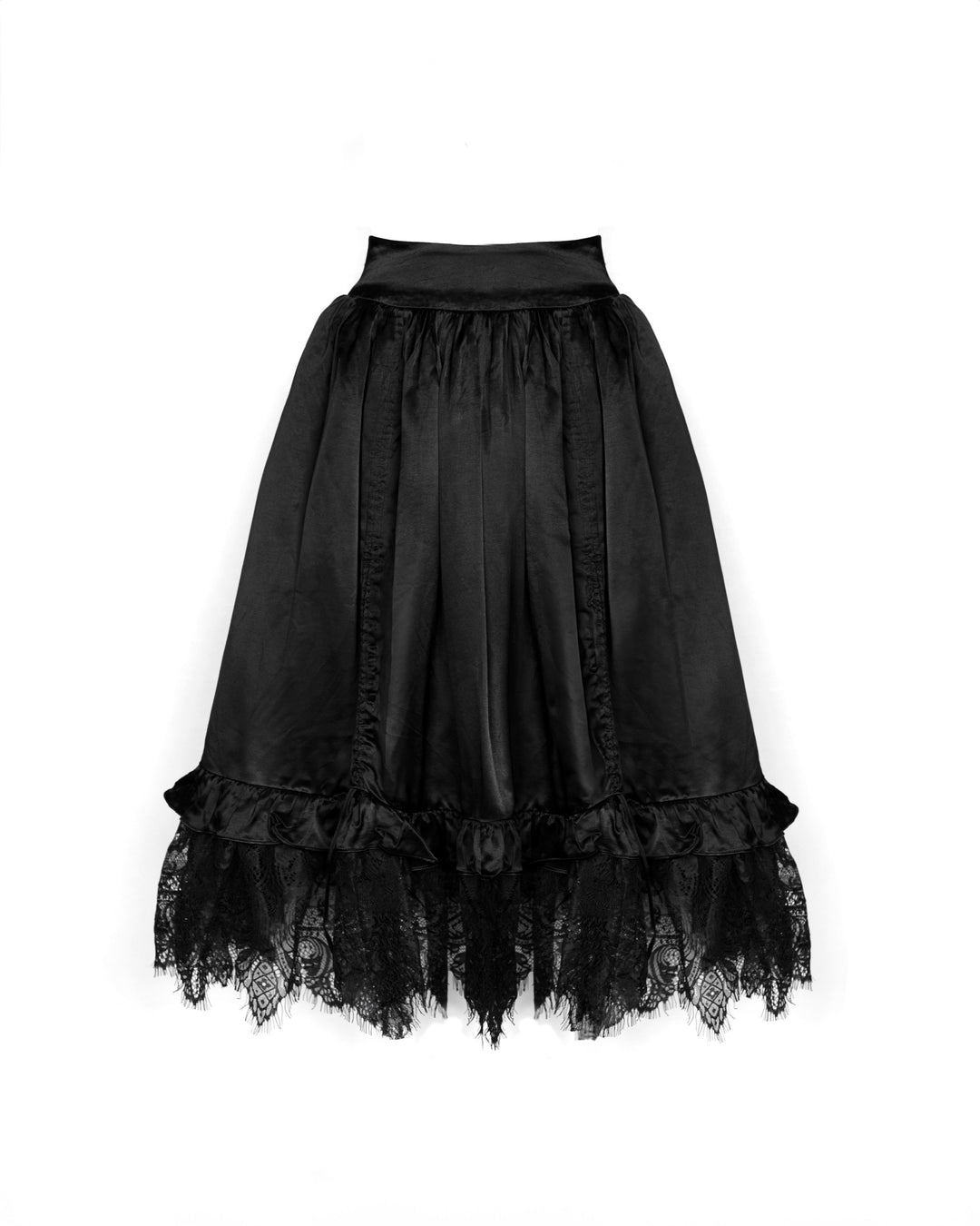 ✴︎howdy✴︎fuwa fuwa skirt 【black】 The Vespera Skirt | Blackwood Castle – Shop Now