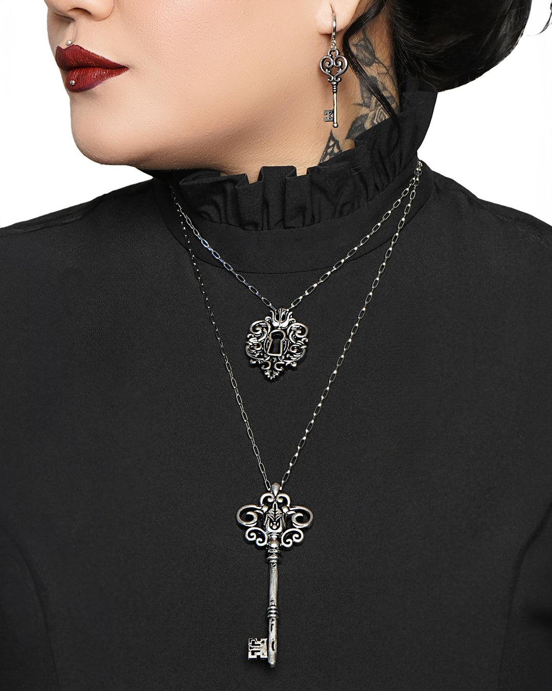 The Lock Plate Necklace