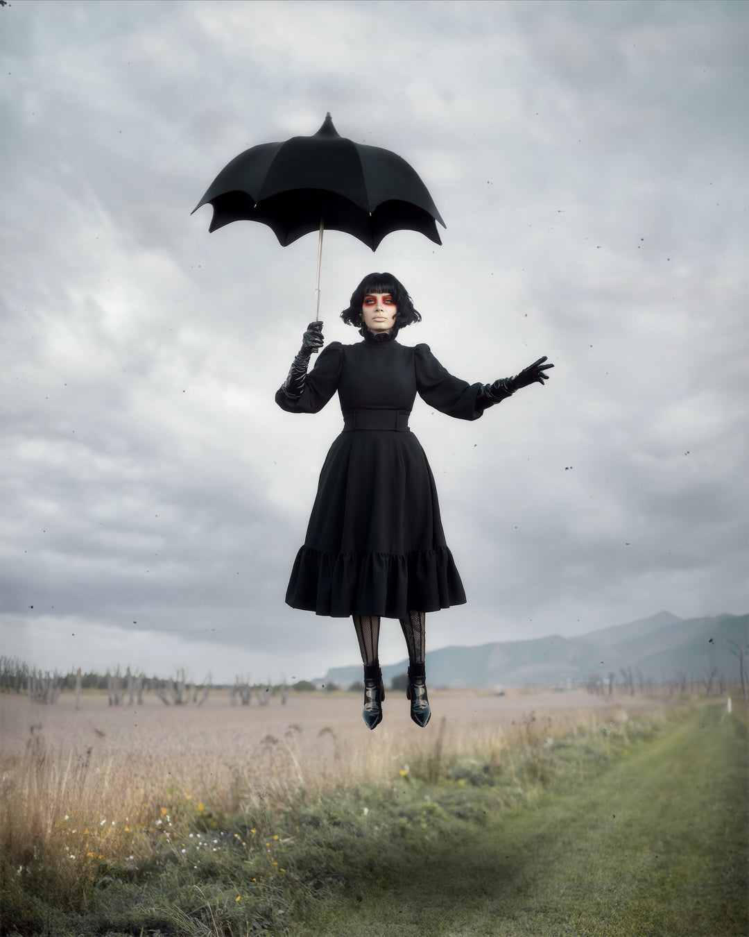 The Victoria Dress in Black | Shop Now – Blackwood Castle