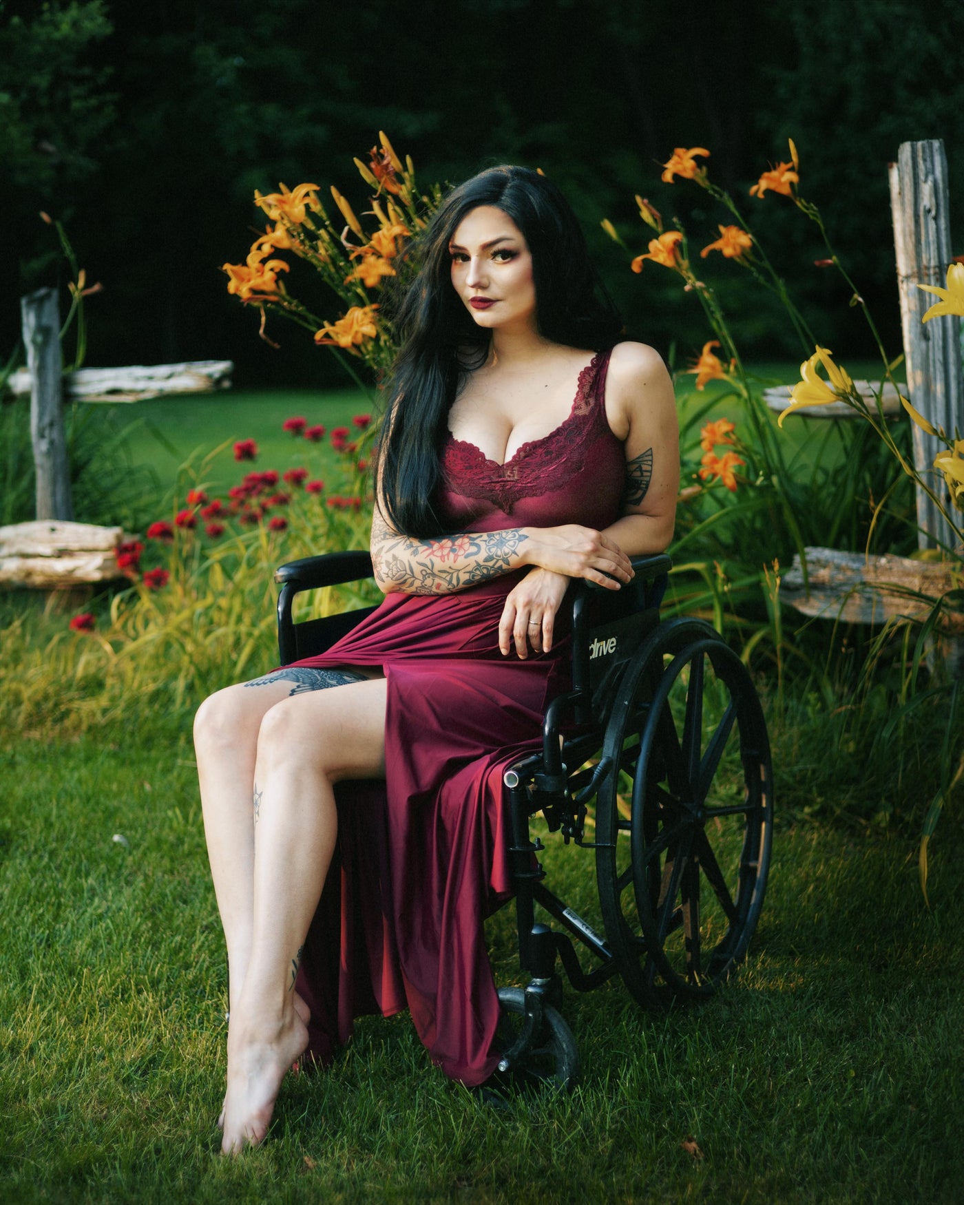The Lydia - Burgundy - without pockets