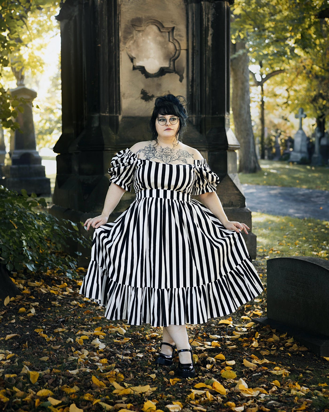 The Edith Skirt | Black Wood Castle