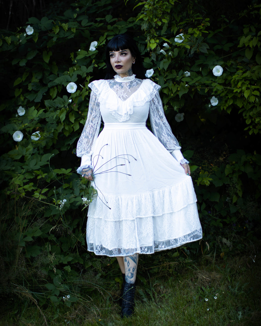 The Dahlia Dress in Ivory | Shop Now – Blackwood Castle