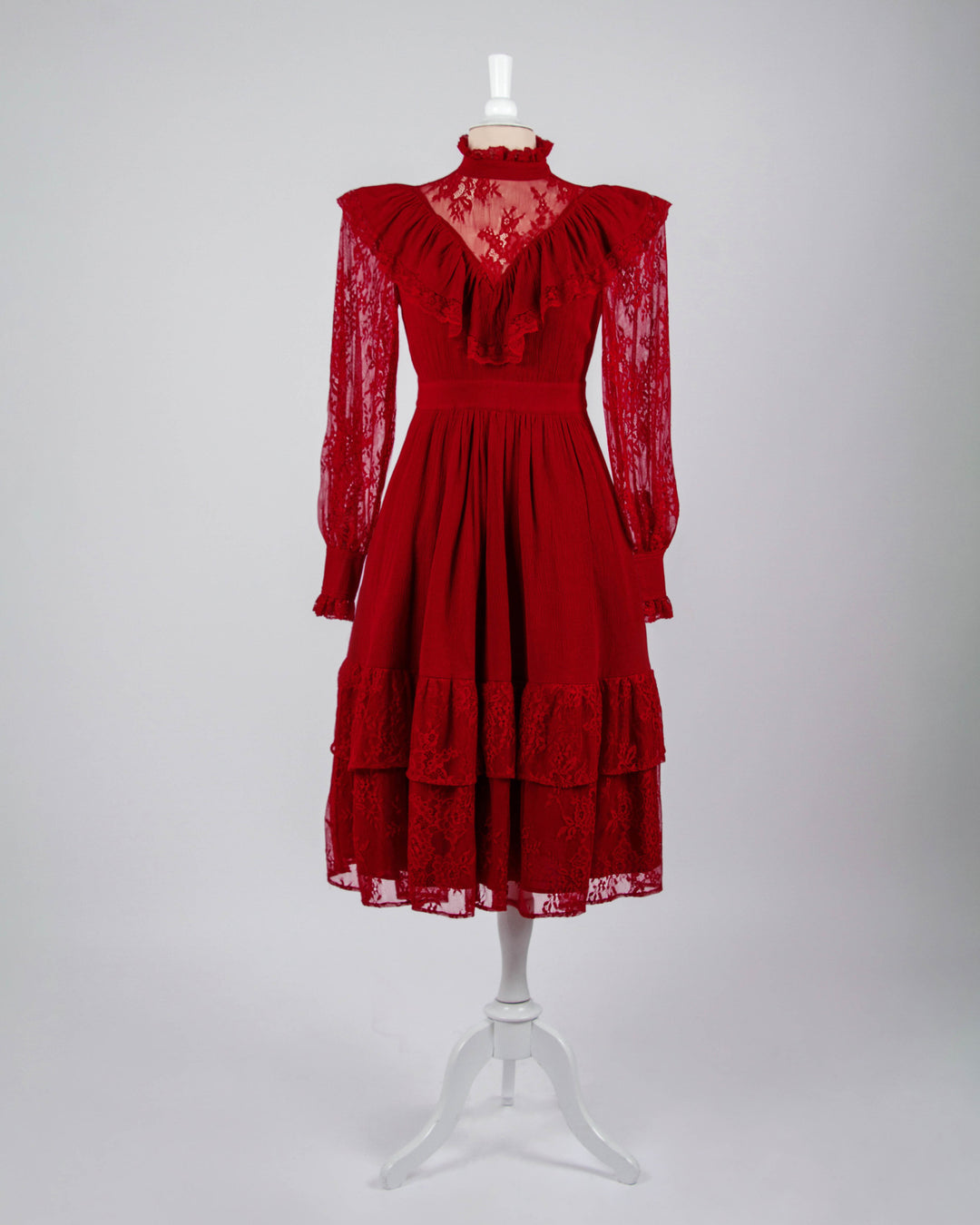 The Dahlia Dress in Crimson | Blackwood Castle – Shop Now